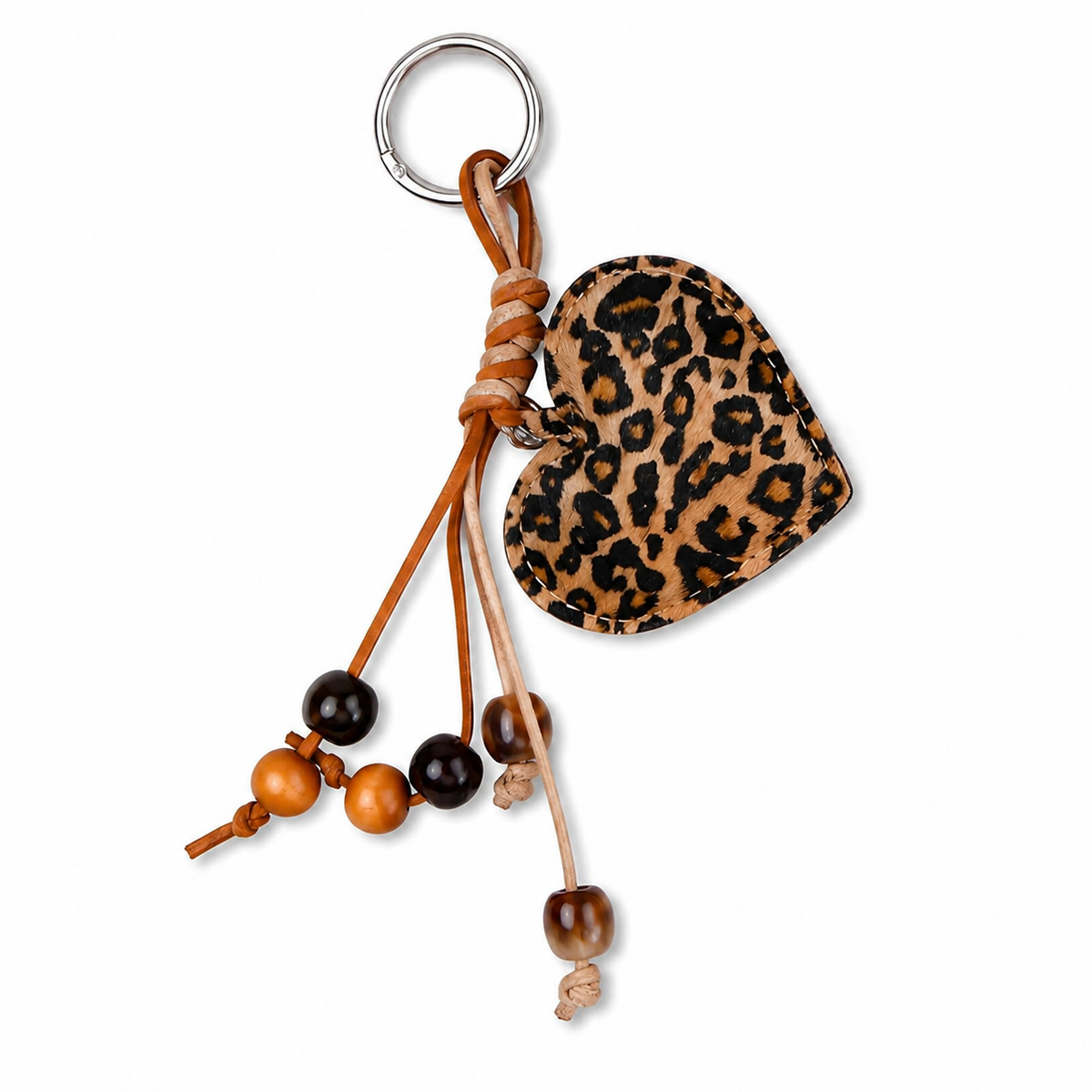 Leovena Heart Bag Charm
