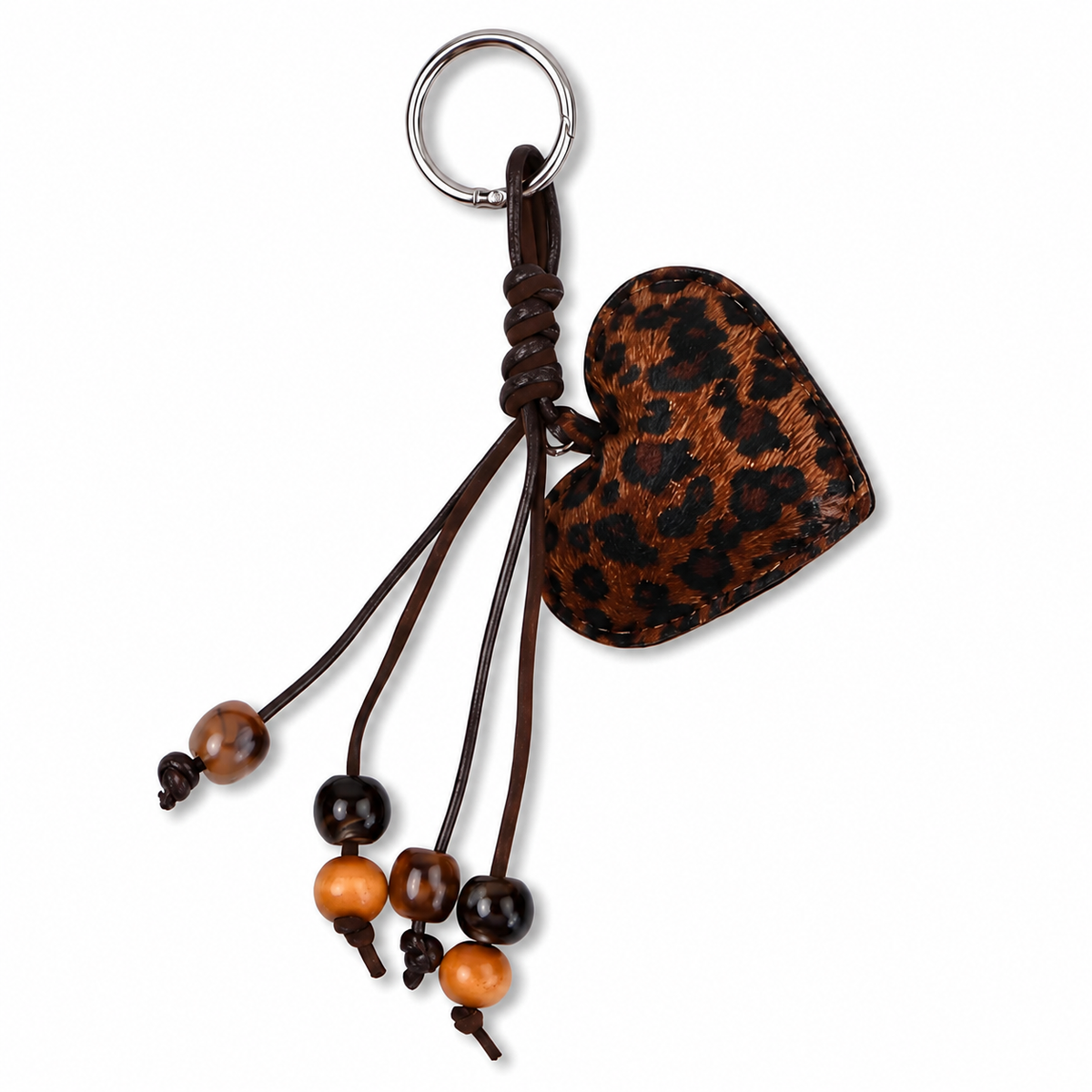 Leovena Heart Bag Charm
