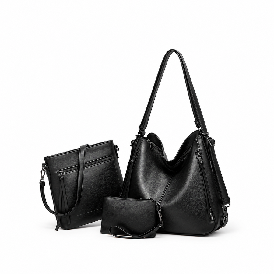 Norissa 3-Piece Hobo Bag Set