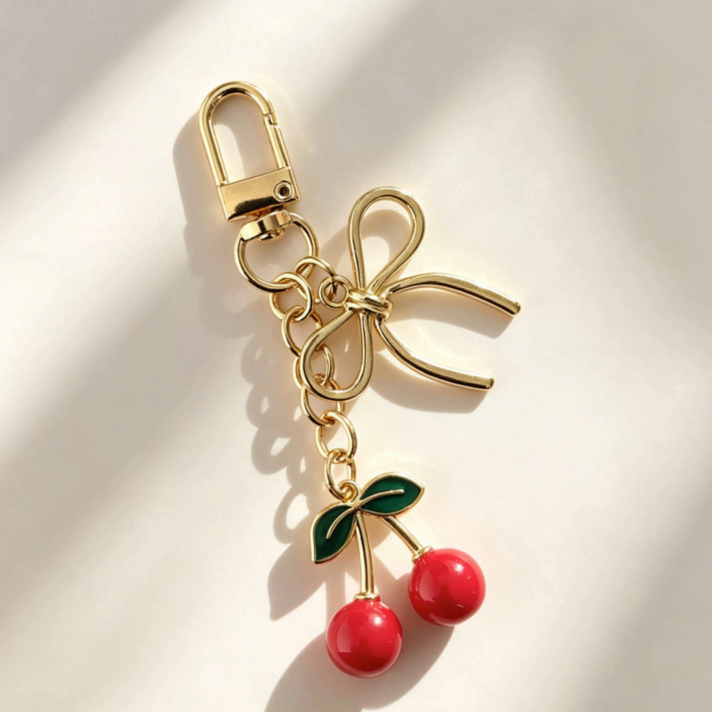 Cheravia Cherry Bag Charm